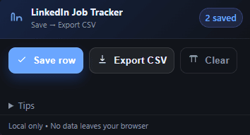 LinkedinJobAppTracker